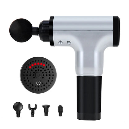 Deep Tissue Massage Gun — 4 Heads