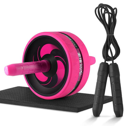 Ab Roller Wheel — Wide Stance Stability