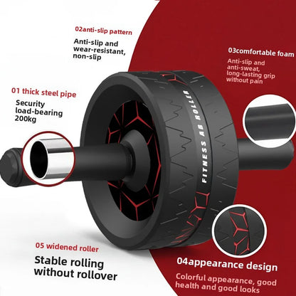 Ab Roller Wheel — Wide Stance Stability