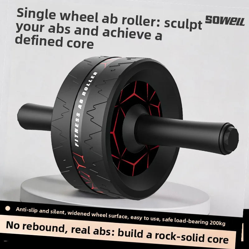 Ab Roller Wheel — Wide Stance Stability