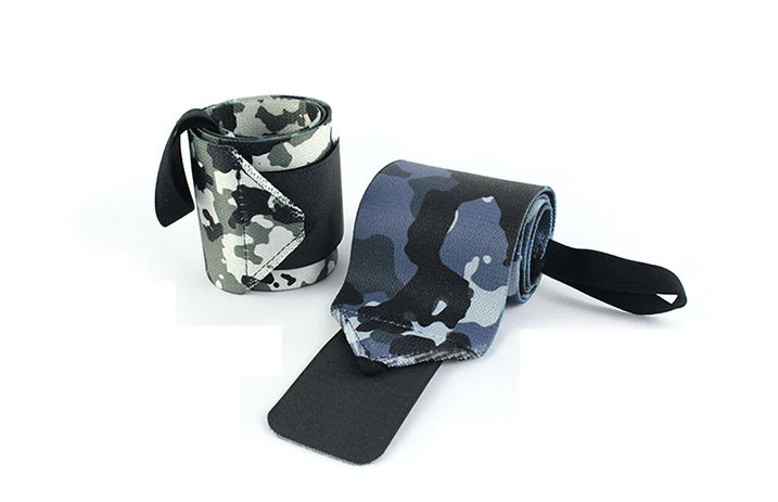 Padded Wrist Straps — Elastic Support