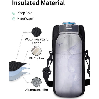 Magnetic Gym Pouch & Bottle Holder