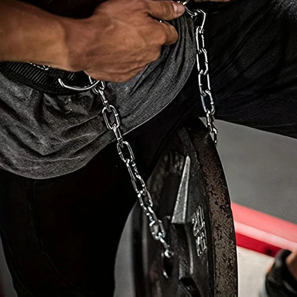 Dip Belt with Steel Chain