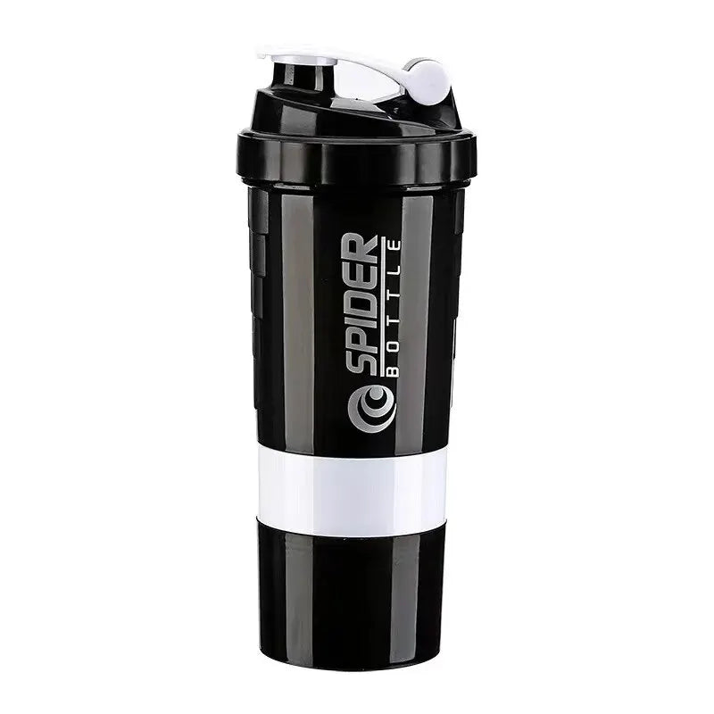 3 Layers Shaker Protein Bottle Powder