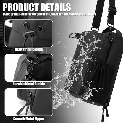 Magnetic Gym Pouch & Bottle Holder